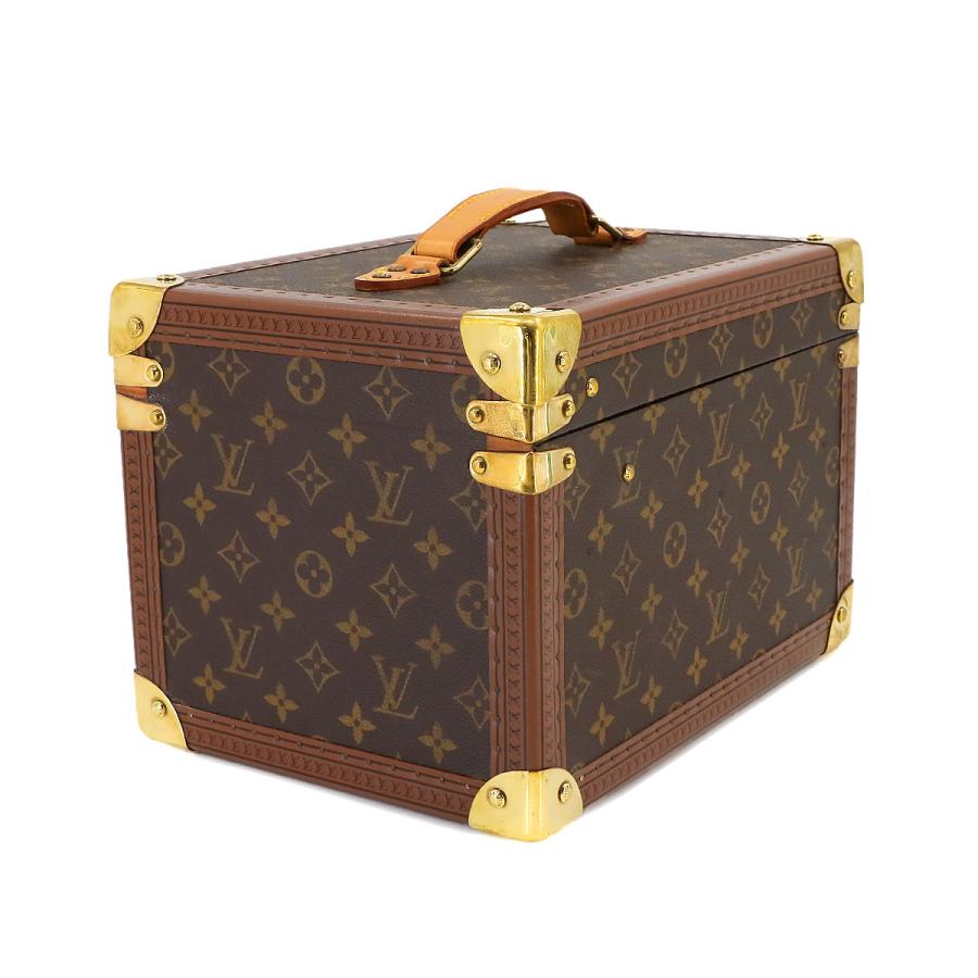 ルイ ヴィトン LOUIS VUITTON モノグラム ボワット フラコン メイクボックス バニティ ハンド バッグ ブラウン M21828 90233678｜purpose-inc｜03