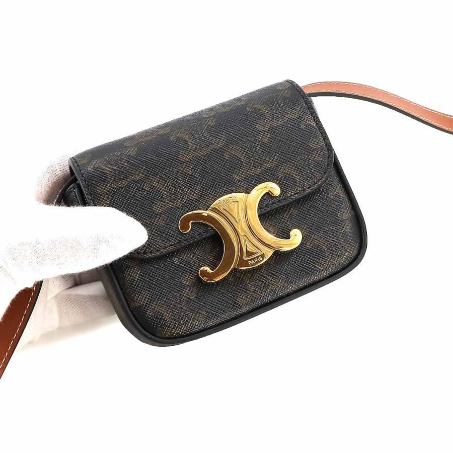 CELINE 未使用 展示品 セリーヌ ミニ トリオンフ ショルダー CELINE 未使用 展示品 セリーヌ ミニ トリオンフ ショルダー