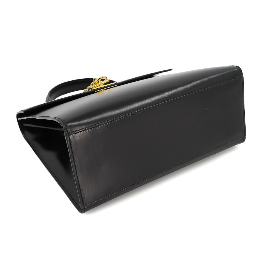 CELINE 新品同様 セリーヌ マンテル ガンチーニ ハンド バッグ レザー 