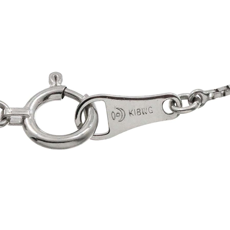 タサキ TASAKI エレファント モチーフ ダイヤ 0.05ct ネックレス 47cm  