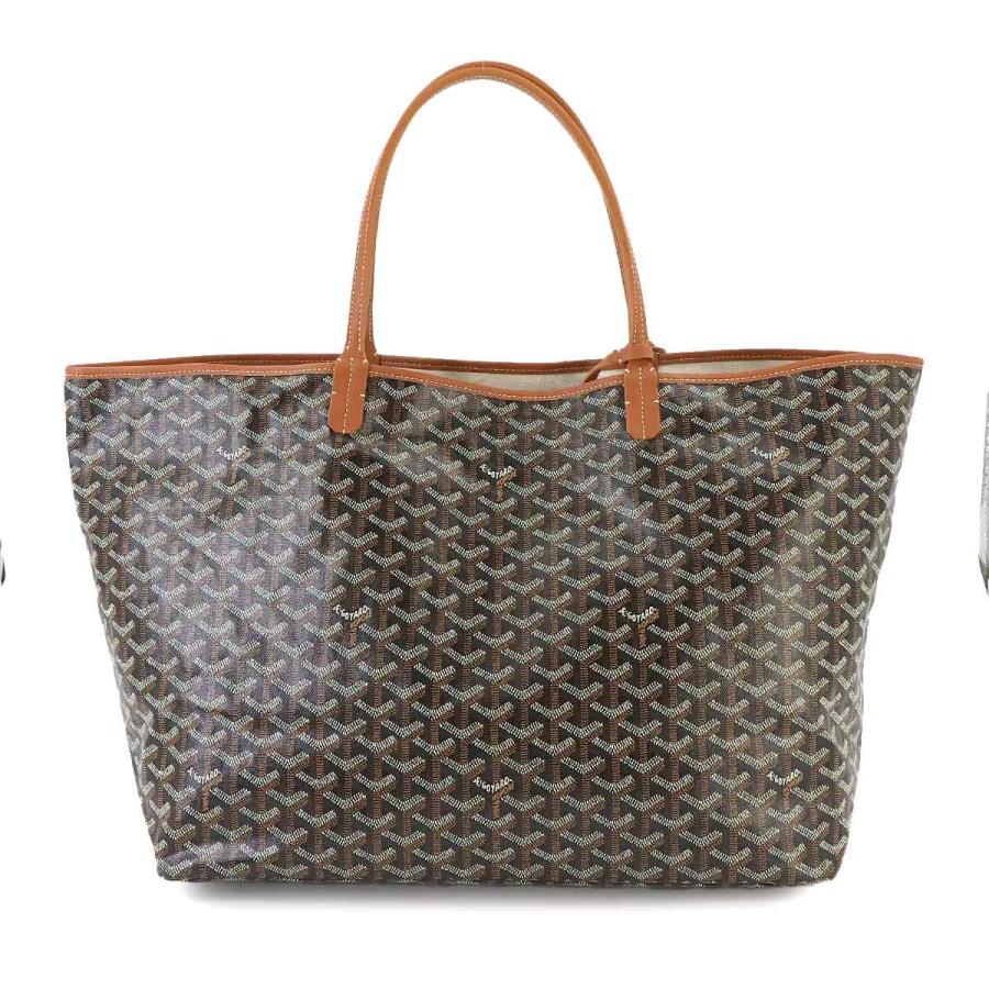 GOYARD 未使用 展示品 ゴヤール サンルイ GM トート バッグ PVC レザー 