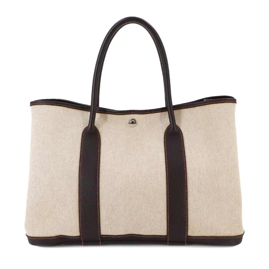 エルメス HERMES ガーデンパーティ 36 PM トート バッグ トワル  