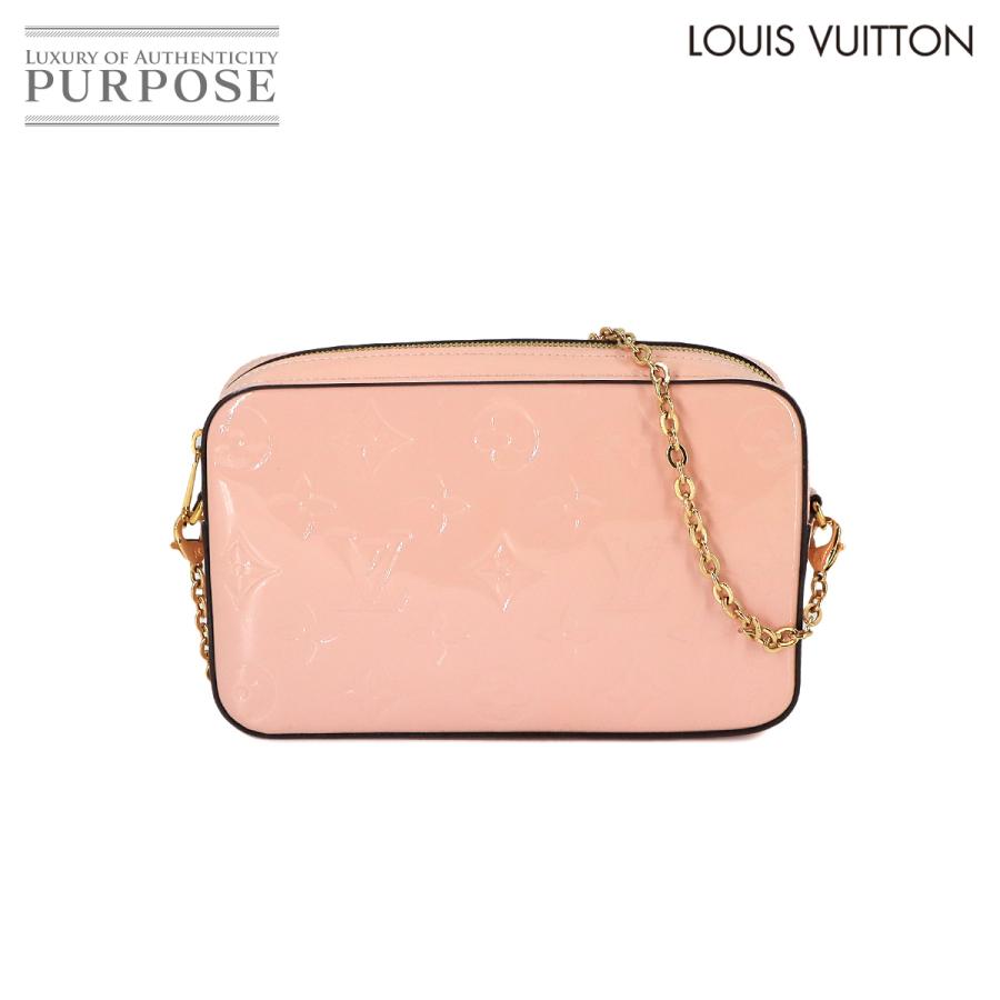 新品同様 ルイ ヴィトン LOUIS VUITTON ヴェルニ カメラ ポーチ 