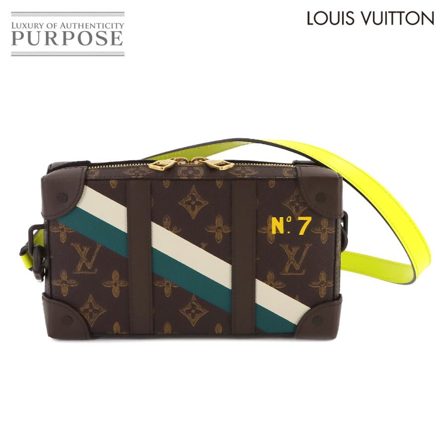 極美品 箱袋付き✨ルイヴィトン モノグラム エクリプス ソフトトランクウォレット ルイヴィトン モノグラム エクリプス 長財布 ルイヴィトン LOUIS