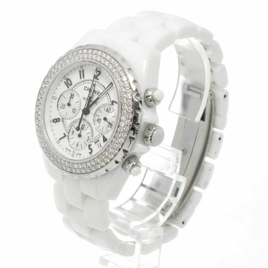 CHANEL シャネル J12 クロノグラフ 41mm H1008 メンズ 腕時計 ダイヤ  
