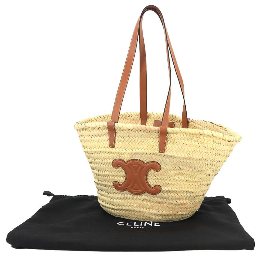 新品同様 セリーヌ CELINE ミディアム トリオンフ クラシック パニエ 