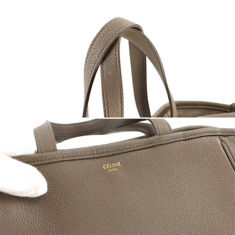 新品同様 セリーヌ CELINE スモール フォールド カバ 2way トート 