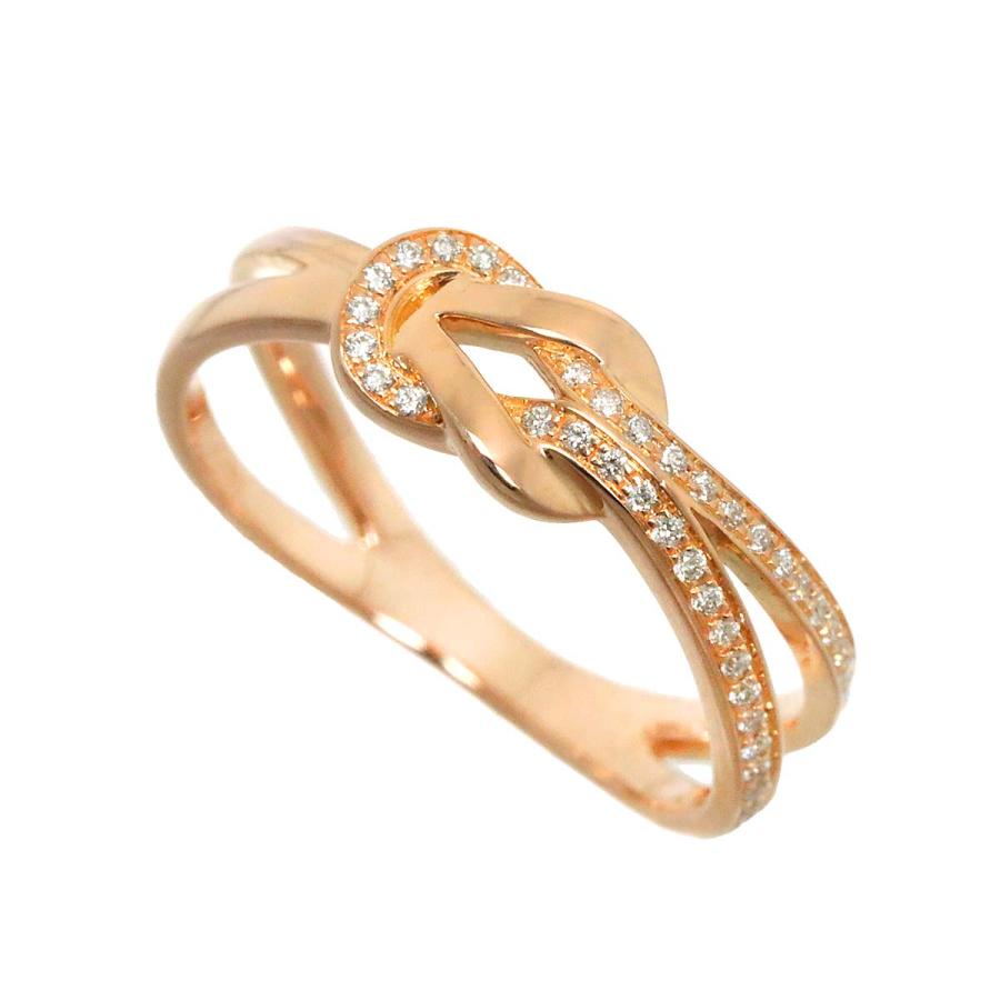 18金エレガント ダブルバンドリング ローズゴールド•ダイヤ0.41カラット 18金エレガント ダブルバンドリング ローズゴールド•ダイヤ0.41
