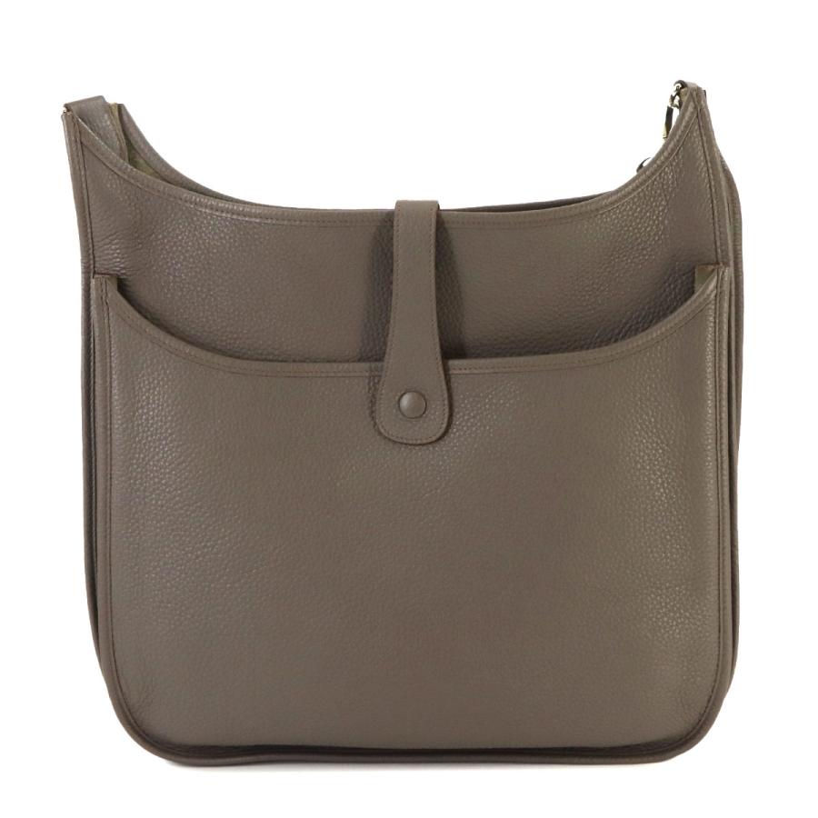 エルメス HERMES エブリン3 PM U刻印 バンブー×シルバー金具 トワル  