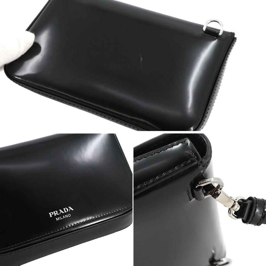 PRADA 未使用 展示品 プラダ ミニ ショルダー バッグ レザー PRADA 未使用 展示品 プラダ ミニ ショルダー バッグ レザー