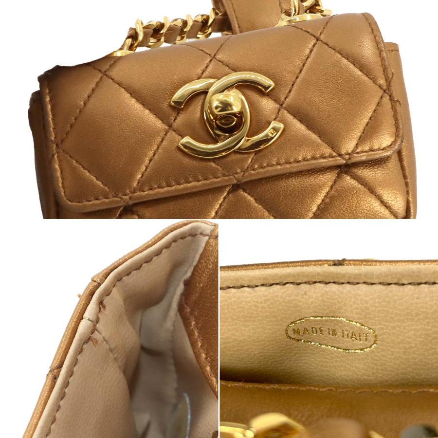 CHANEL（シャネル） 新品同様 マトラッセ ベルトバッグ ウエストポーチ