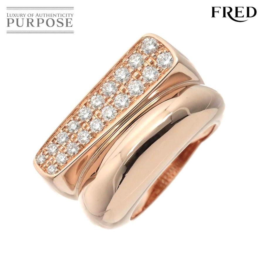 フレッド FRED サクセス #53 リング ダイヤ K18 PG 750 ピンクゴールド 