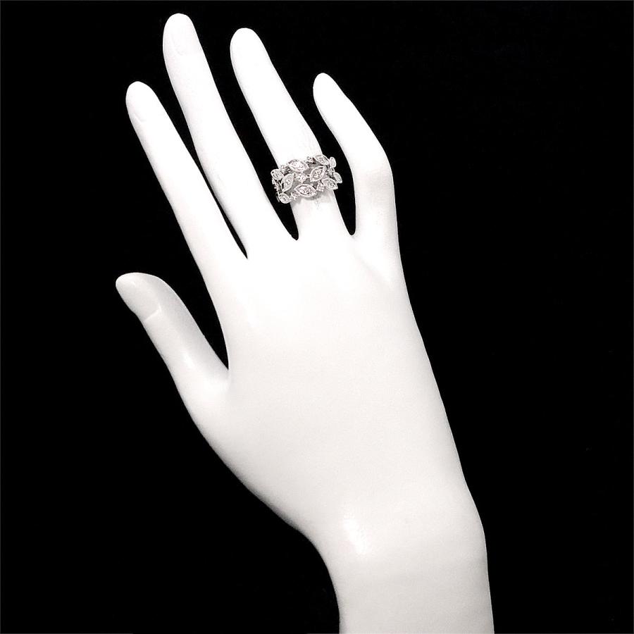 TASAKI タサキ 7.5号 リング ダイヤ 0.31ct K18 WG ホワイトゴールド 