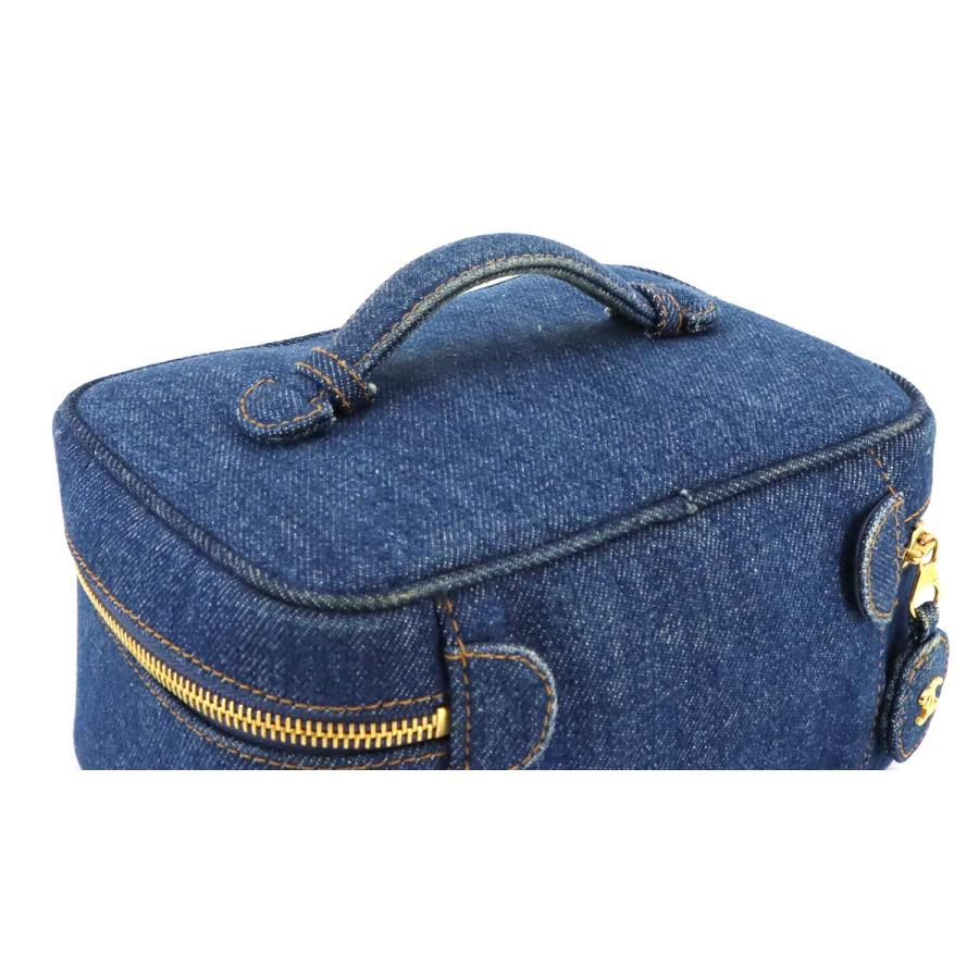 CHANEL デニムブルー バッグ ココマーク