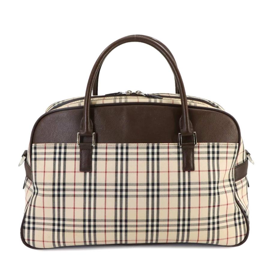 BURBERRY バーバリー ノバチェック 2way ボストン ショルダー バッグ  