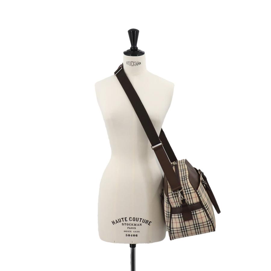 BURBERRY バーバリー ノバチェック 2way ボストン ショルダー バッグ  