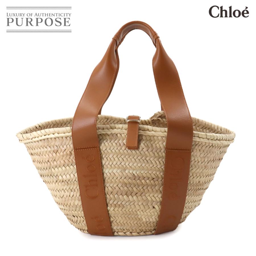 Chloe 未使用 展示品 クロエ センス ミディアム バスケット ハンド 