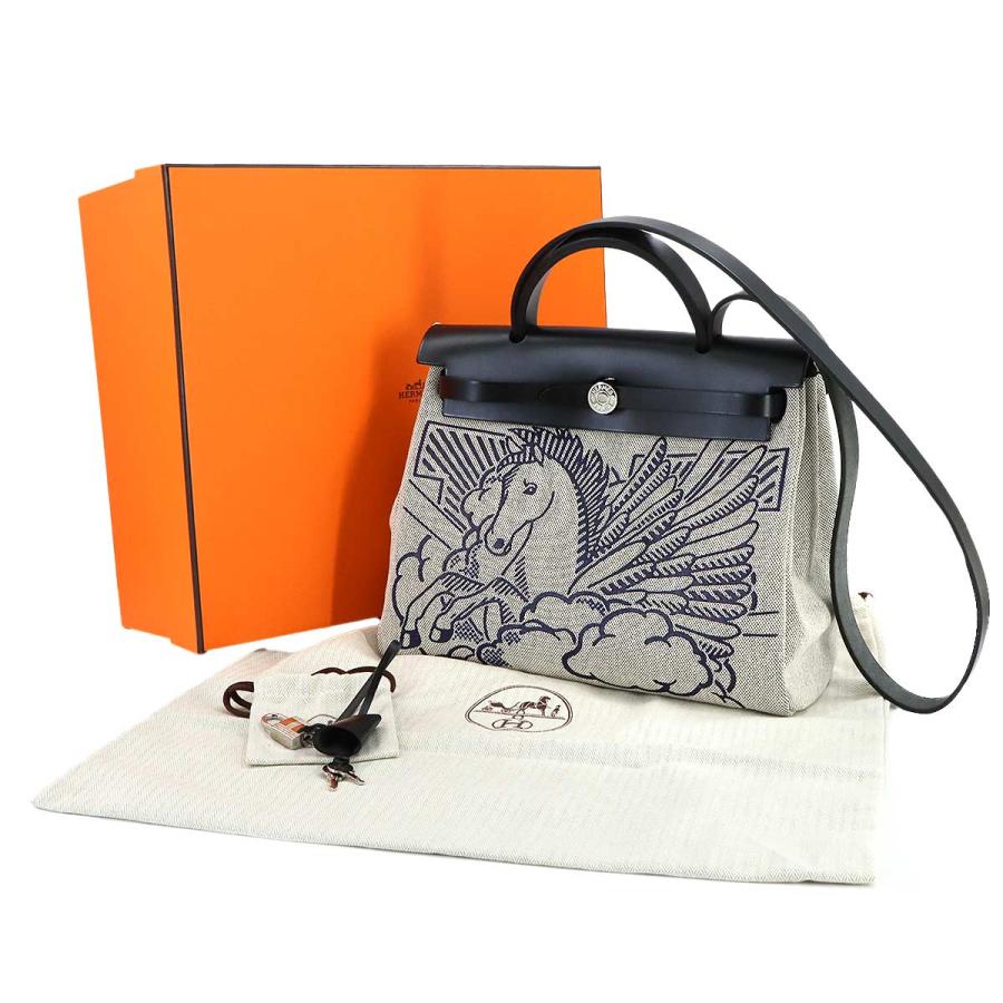 未使用 展示品 エルメス HERMES エールバッグ ジップ PM ペガサス 