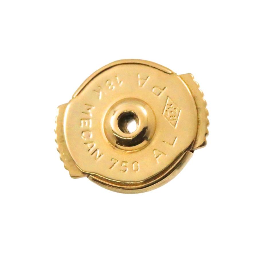 CHANEL シャネル カメリア ピアス K18 YG イエローゴールド 750