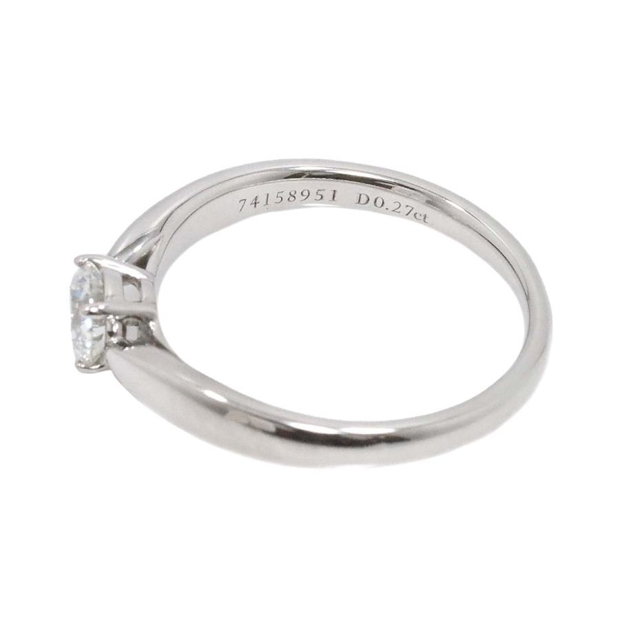 TIFFANY&Co. ティファニー ハーモニー ダイヤ 0.27ct F/VVS1/3EX 5.5号