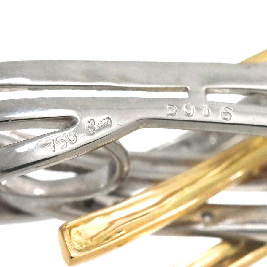 アザー クィーン Queen ダイヤ 0.16ct ペンダント トップ K18 YG WG  