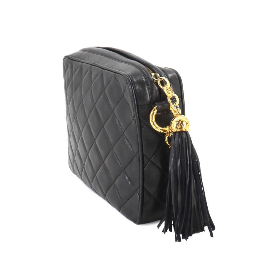 CHANEL フリンジマトラッセ バニティ ビジューチェーン ショルダー