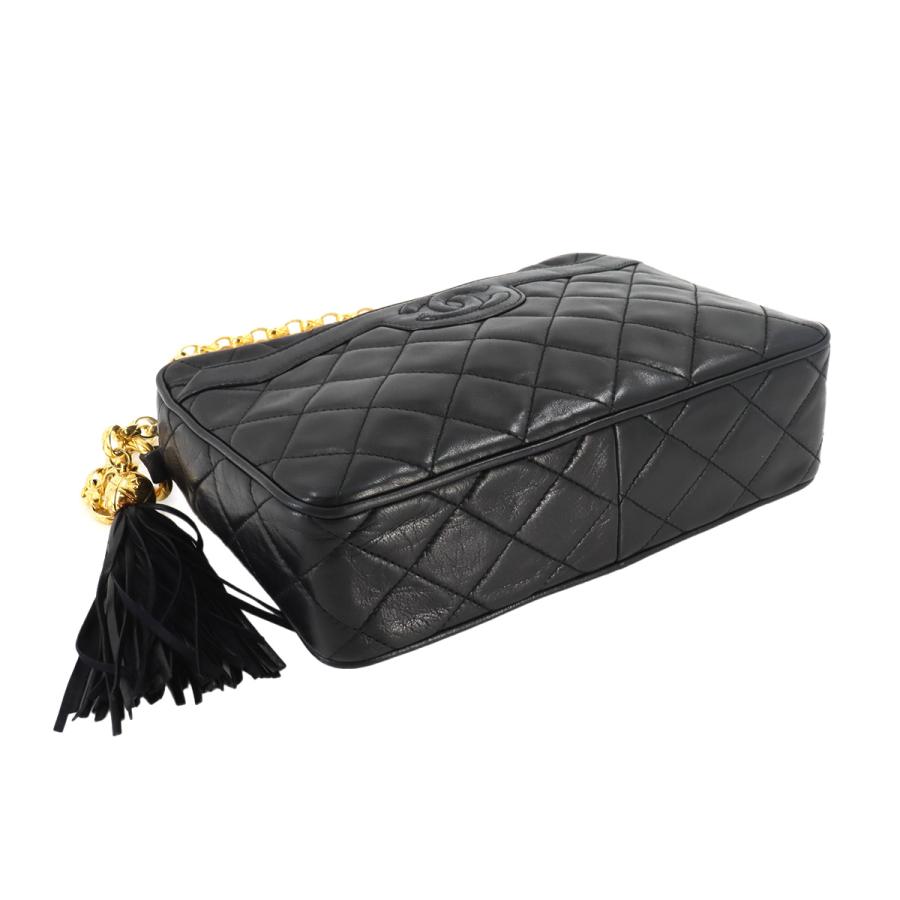 CHANEL フリンジマトラッセ バニティ ビジューチェーン ショルダー