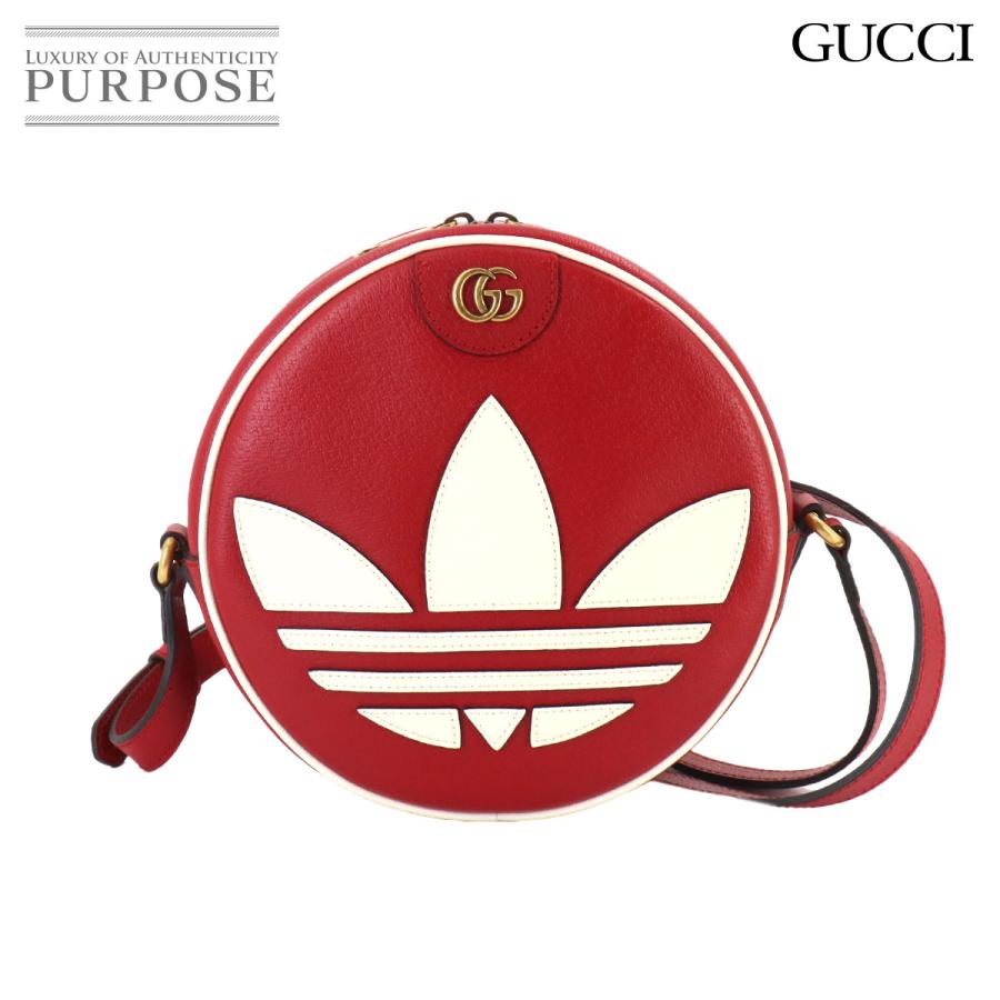 未使用 展示品 グッチ GUCCI アディダス GGマーモント ショルダー 