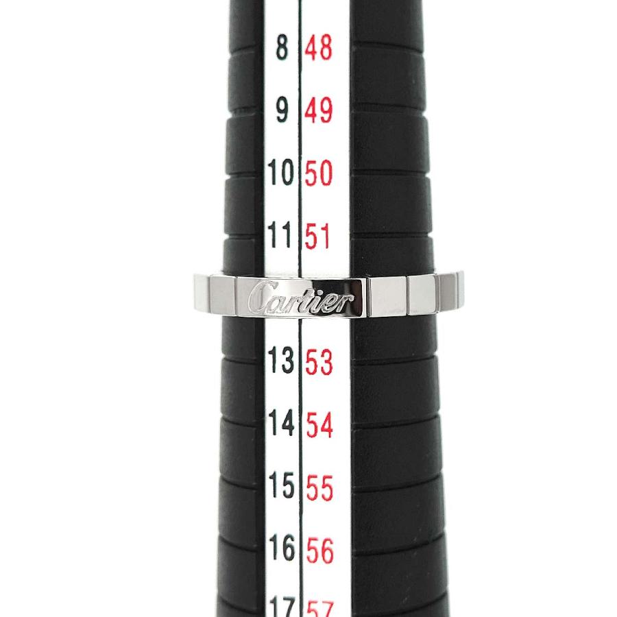 カルティエ Cartier ラニエール #52 リング K18 WG ホワイトゴールド 