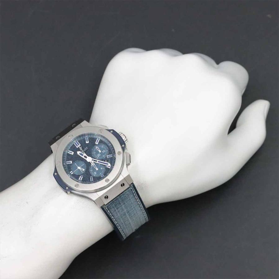 HUBLOT ウブロ ビッグバン スチール ジーンズ クロノグラフ 301 SX  