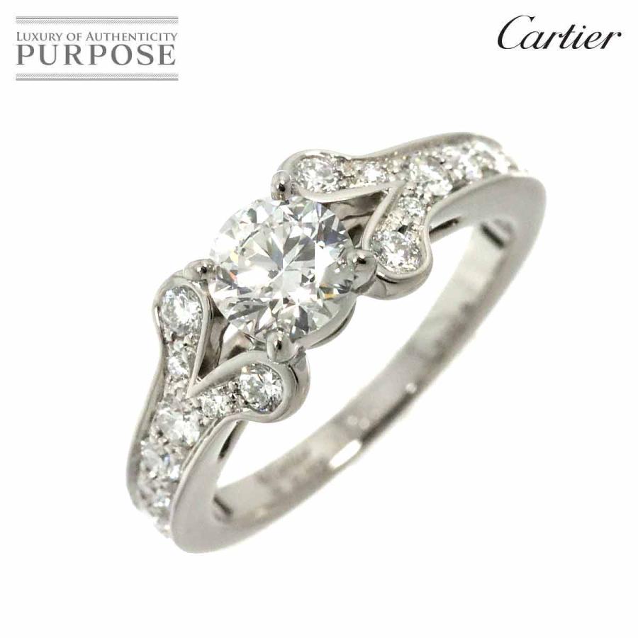 カルティエ Cartier バレリーナ ダイヤ 0.50ct E/VS1/EX #45 