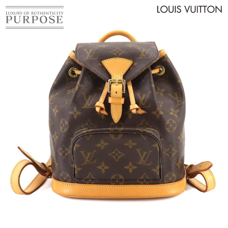 ルイ ヴィトン LOUIS VUITTON モノグラム ミニモンスリ バックパック 
