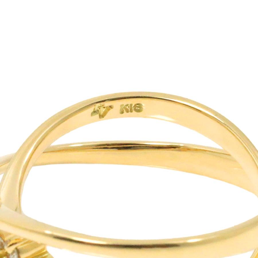 Ponte Vecchio ポンテヴェキオ 11号 リング ダイヤ 0.27ct K18 YG  