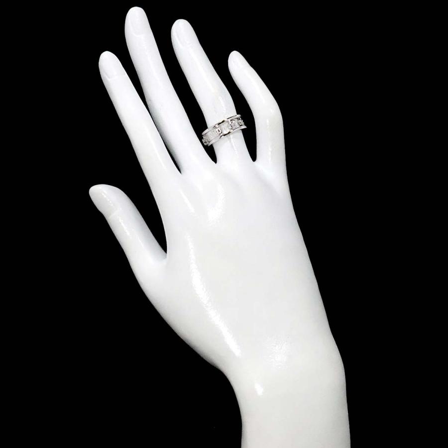 ティファニー TIFFANY&Co. 1837 エレメント 9号 リング ダイヤ K18 WG 