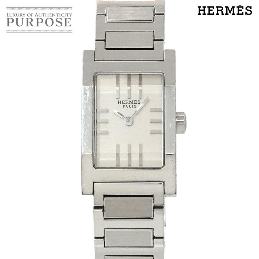 エルメス HERMES タンデム TA1 210 レディース 腕時計 シルバー