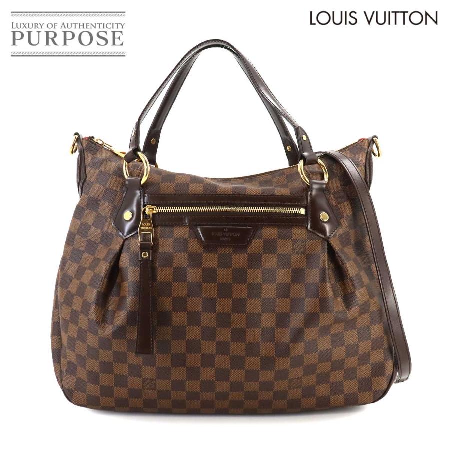 新品同様 ルイ ヴィトン LOUIS VUITTON ダミエ イーヴォラ MM 2way  