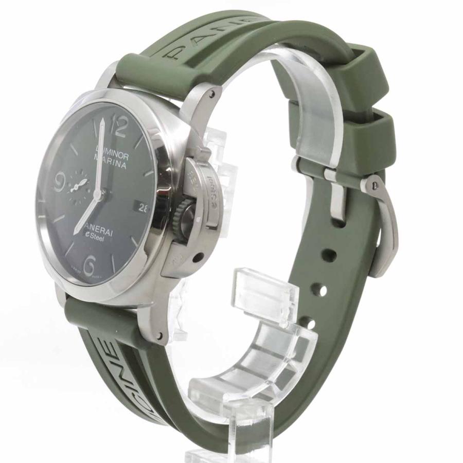 パネライ PANERAI ルミノールマリーナ eスチール Verde Smeraldo  