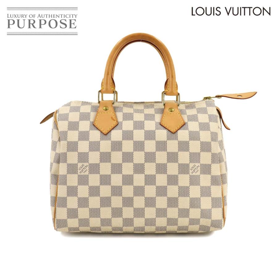 LOUIS VUITTON 美品 ルイ ヴィトン ダミエ アズール スピーディ 25 