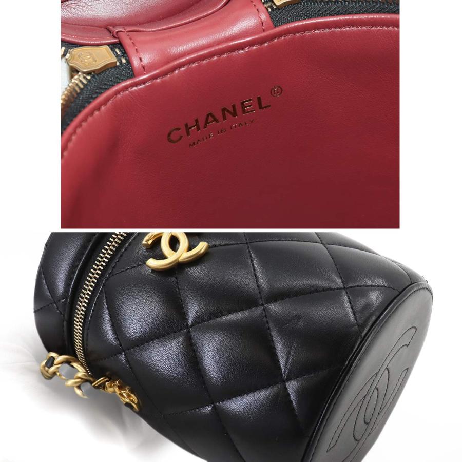CHANEL 未使用 展示品 シャネル マトラッセ バニティ チェーン  