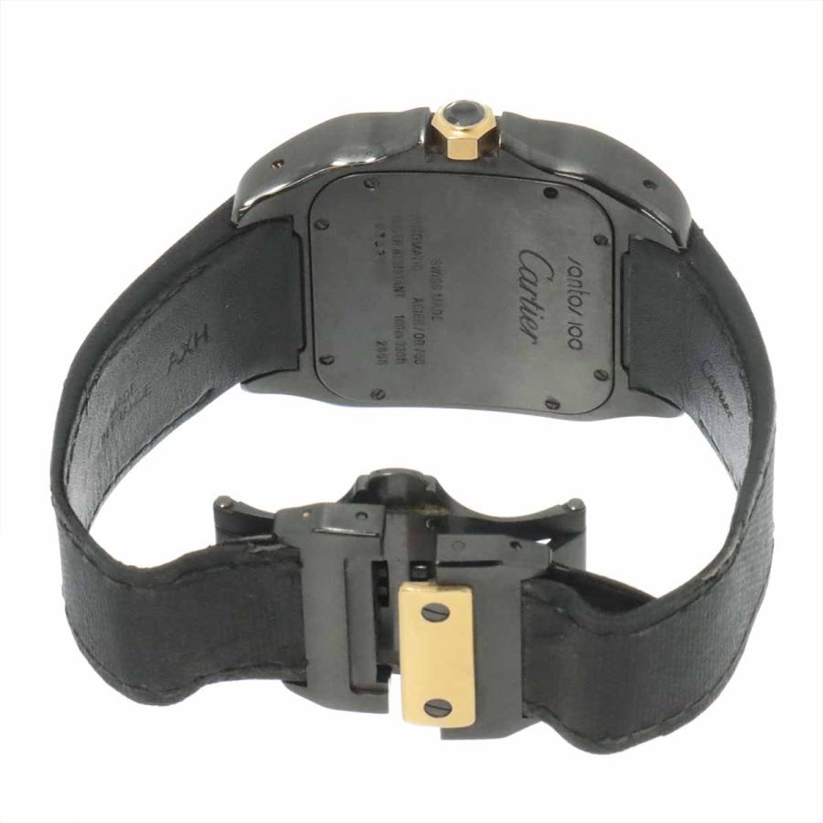 Cartier カルティエ サントス100 LM コンビ W2020009 メンズ 腕時計  