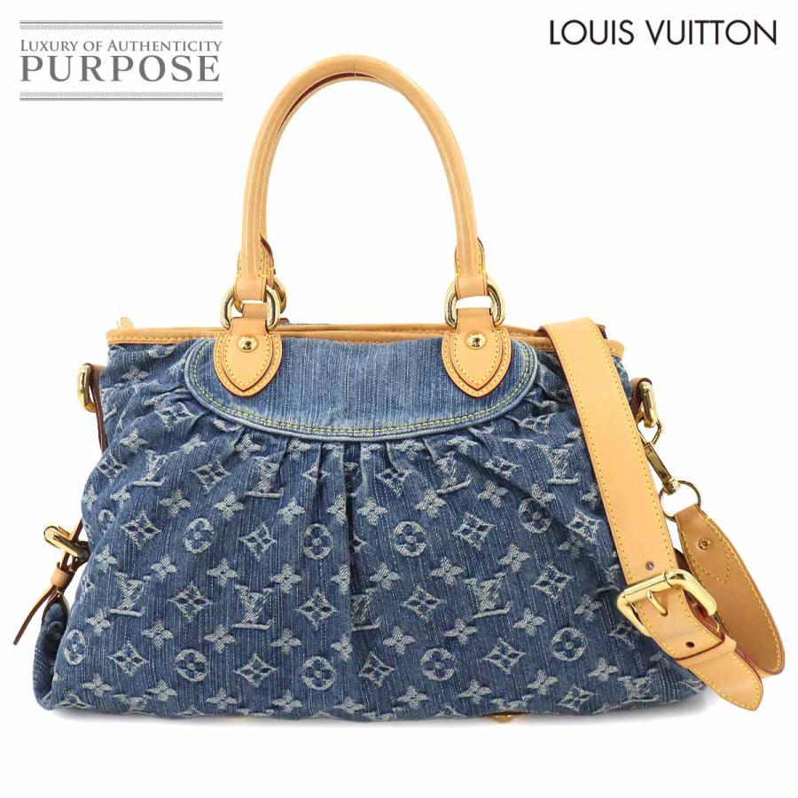 ルイ ヴィトン LOUIS VUITTON モノグラム デニム ネオカヴィ MM 2way 