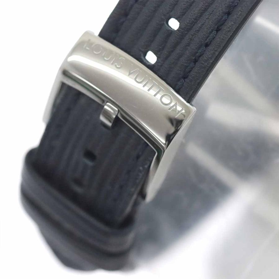 本物 LOUIS VUITTON ルイ・ヴィトン タンブール メンズ デイト LOUIS VUITTON ルイ ヴィトン タンブール クロノグラフ ダミエ