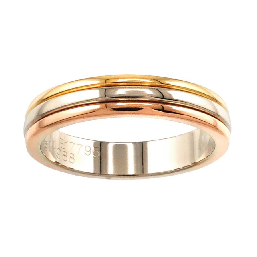 Cartier カルティエ ヴァンドーム #50 リング K18 YG WG PG スリー 