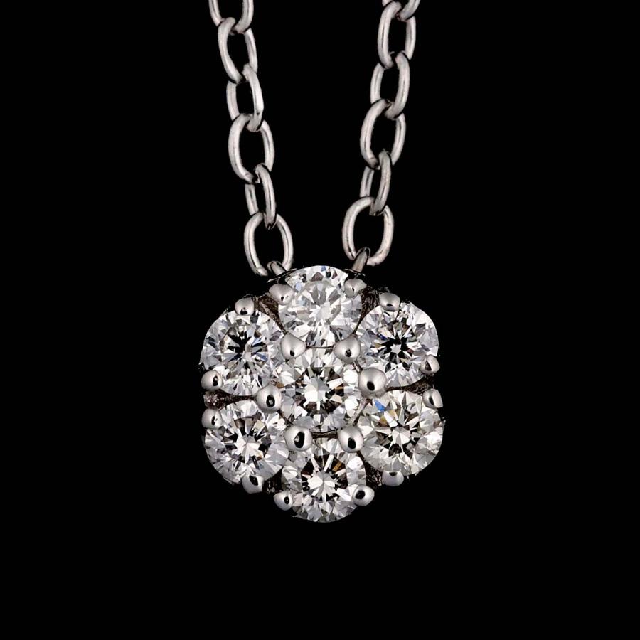 Ponte Vecchio ポンテヴェキオ ダイヤ 0.14ct ネックレス 40cm