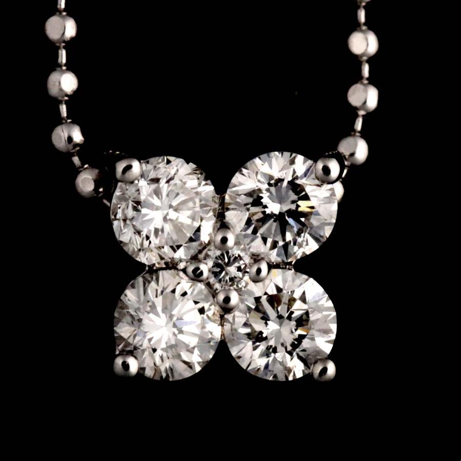Ponte Vecchio ポンテヴェキオ ダイヤ 0.30ct ネックレス 40cm