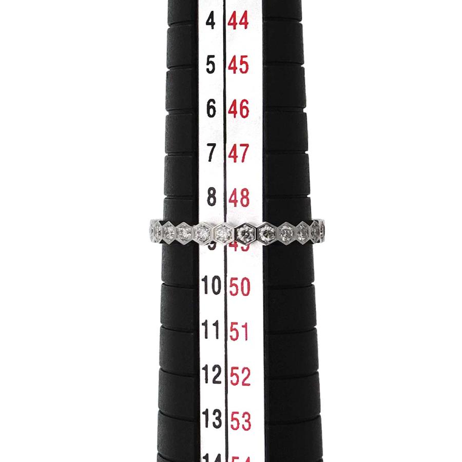 CHAUMET ショーメ ビーマイラブ #49 リング フルダイヤ K18 WG 