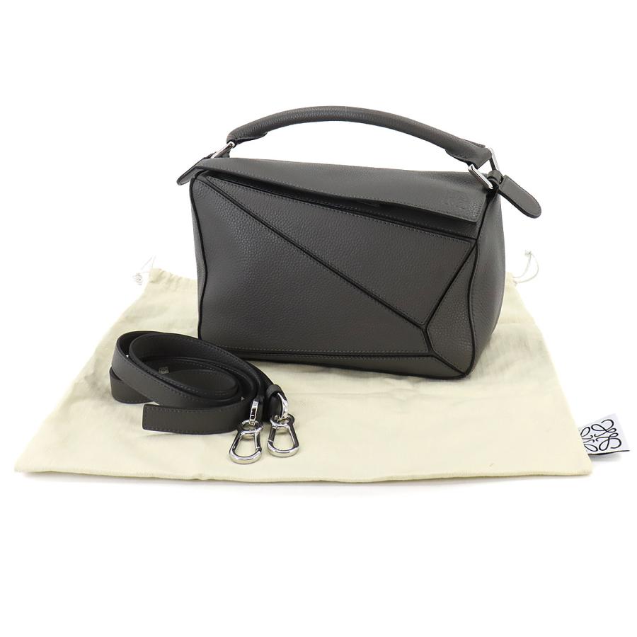 新品同様 ロエベ LOEWE パズルバッグ スモール 2way ハンド ショルダー 