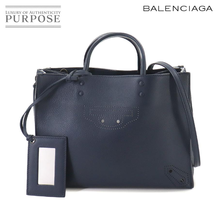 バレンシアガ BALENCIAGA ペーパー A6 2way トート ショルダー バッグ 