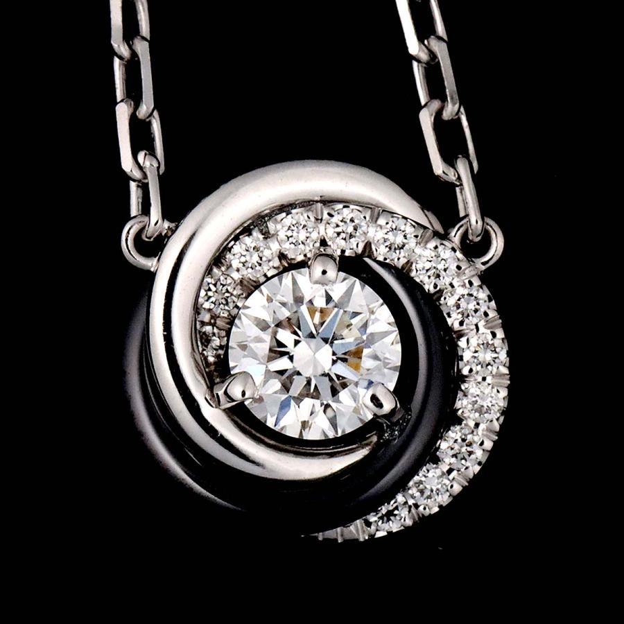 Cartier カルティエ トリニティ ダイヤ ネックレス 41cm K18 WG  