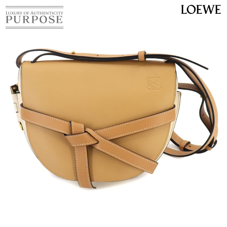 LOEWE 未使用 展示品 ロエベ ゲートバッグ スモール ショルダー バッグ 